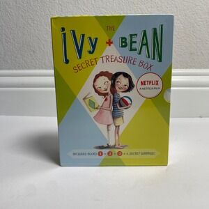 Sealed The Ivy + Bean Secret‎ Treasure Box Books 1 2 3 + Surprise Netflix Film